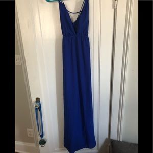 Lulus Royal Blue Maxi Dress